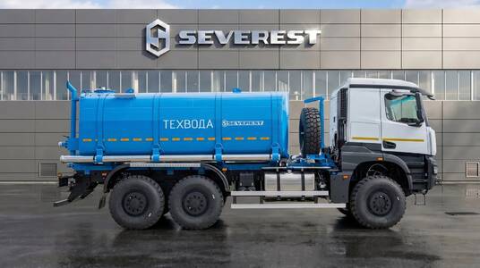 Новинка КАМАЗ К5 - Автоцистерна АЦВ‑20 на шасси КАМАЗ‑65959 К5