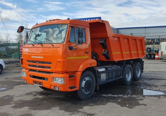 самосвал КАМАЗ 65115-3726058-50 с задней разгрузкой, пакет Юг
