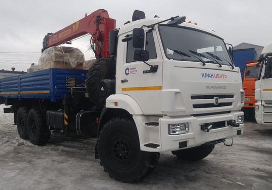 Бортовой КАМАЗ 43118-73094-50 с КМУ ГАЛИЧ-150