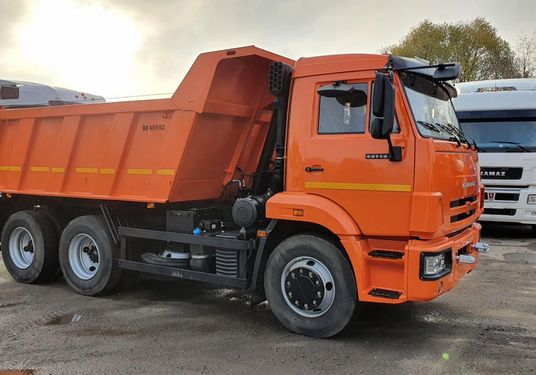 самосвал КАМАЗ 65115-706058-48(A5) с задней разгрузкой, пакет Юг