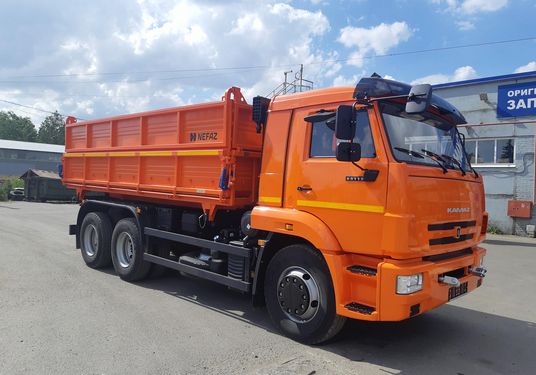 Cамосвал КАМАЗ 45143-6012-50 с боковой разгрузкой, сельскохозяйственный