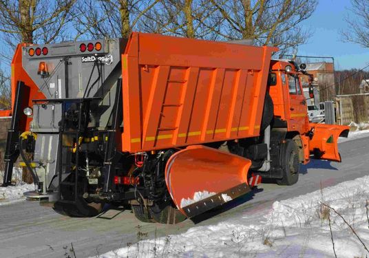 КДМ-7881010 на с.КамАЗ-6520-7915-19 (ПС (нерж, V=10,5 м3), Комбинированный и Боковой отвалы)