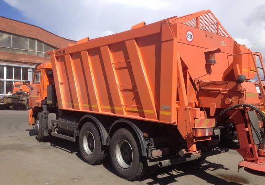 КДМ-7881010 на с.КамАЗ-6520-7915-49 (ПС (сталь 09Г2С V=10,5 м3)