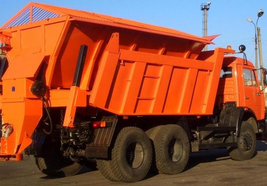 КДМ-650-03 на с.65115-50 (ПС сталь 09Г2С, V=8 м3, Комбинированный отвал)