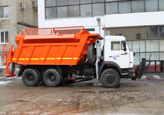 ЭД-405А1 на с.65115-50 (ПС сталь 09Г2С, V=8 м3, Передний отвал, Средний нож)