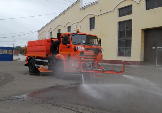 ЭД-244КМ на ш.53605 (ПМ пласт, V=8,2 м3, Передняя рейка, Катушка со стволом, Средняя щетка)