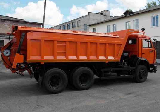 КДМ-650-04 на ш.65115-48 (Самосвальный кузов, ПС сталь 09Г2С, V=8 м3)