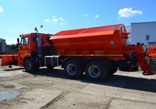 КДМ-7881022 на ш.65115-50 (ПС сталь 09Г2С, V=10,5 м3, Передний отвал)