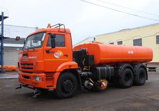 ЭД-405 на ш.65115-50 (ПМ сталь 09Г2С, V=9,7 м3, Сопла, Средняя щетка)