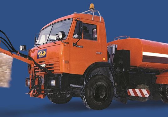 ЭД-405 на ш.65115-50 (ПМ сталь 09Г2С, V=9,7 м3, Сопла, Средняя щетка, ОМБ)