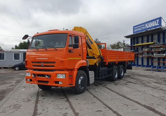 а/м бортовой с КМУ XCMG SQZ200-4; ш. 6520-3910-49