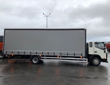 Бортовой а/м JAC N120 со шторным механизмом