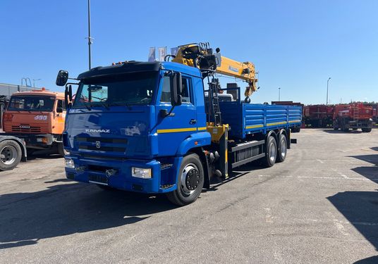 бортовой а/м КАМАЗ 65117-56 (R5B1A4) с КМУ XCMG SQS200-6