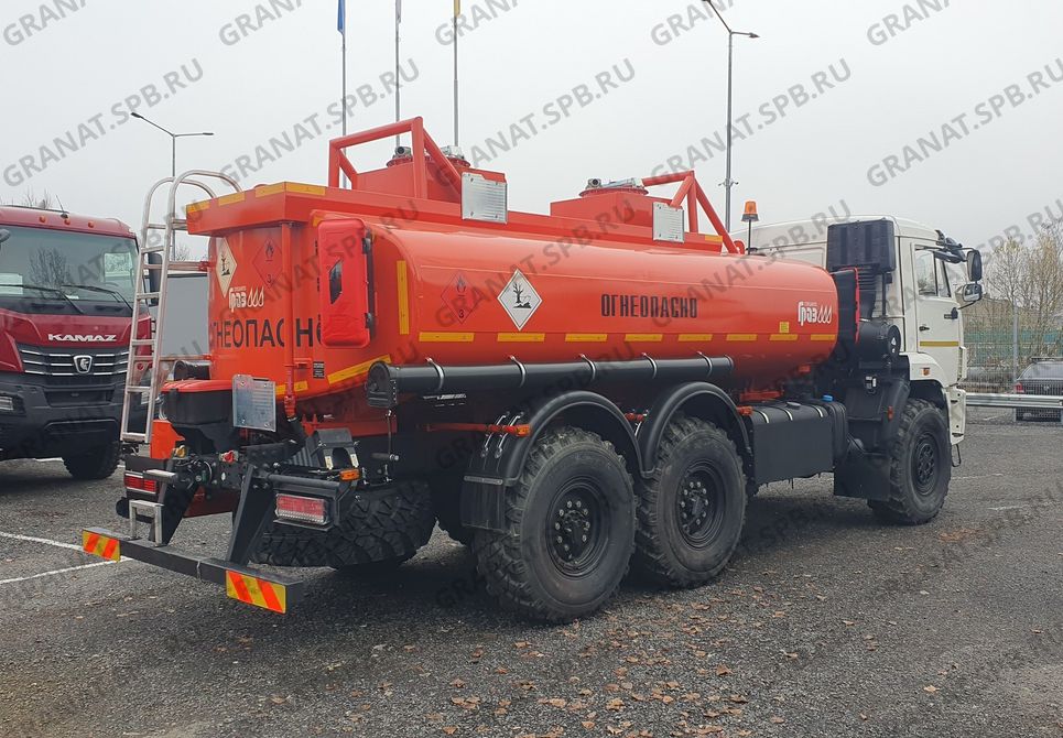 Автотопливозаправщик ГРАЗ 56167-123027-50 (12 куб., 2 отсека) на шасси КАМАЗ 43118-23027-50