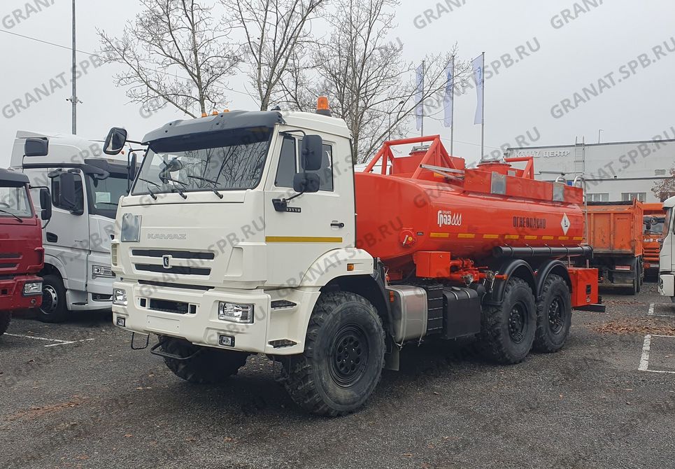 Автотопливозаправщик ГРАЗ 56167-123027-50 (12 куб., 2 отсека) на шасси КАМАЗ 43118-23027-50