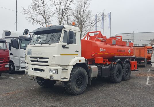 Автотопливозаправщик ГРАЗ 56167-123027-50 (12 куб., 2 отсека) на шасси КАМАЗ 43118-23027-50