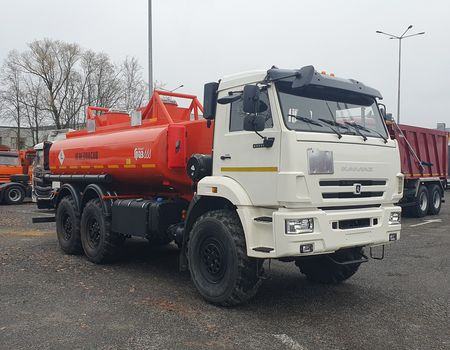 Автотопливозаправщик ГРАЗ 56167-123027-50 (12 куб., 2 отсека) на шасси КАМАЗ 43118-23027-50