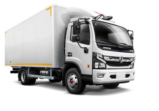 оборудование Фургон из сэндвич панелей 80 мм с установкой на шасси DongFeng 80 (Фургон рефрижератор на шасси DongFeng C80)
