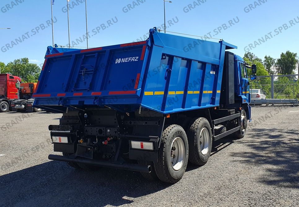 самосвал 6х4, г/п 14,40 тн, дв. дв. газов. 820.92-300, КП ZF9, 10м3, МКБ, МОБ, ГБО ГБО 9х80 + 4х80
