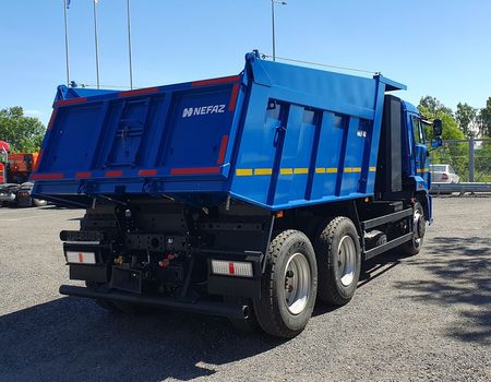 самосвал 6х4, г/п 14,40 тн, дв. дв. газов. 820.92-300, КП ZF9, 10м3, МКБ, МОБ, ГБО ГБО 9х80 + 4х80