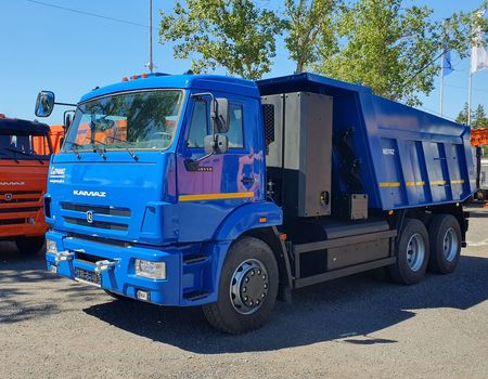 самосвал 6х4, г/п 14,40 тн, дв. дв. газов. 820.92-300, КП ZF9, 10м3, МКБ, МОБ, ГБО ГБО 9х80 + 4х80