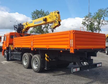 бортовой а/м КАМАЗ 65115-56 с тросовым КМУ XCMG SQS200-6